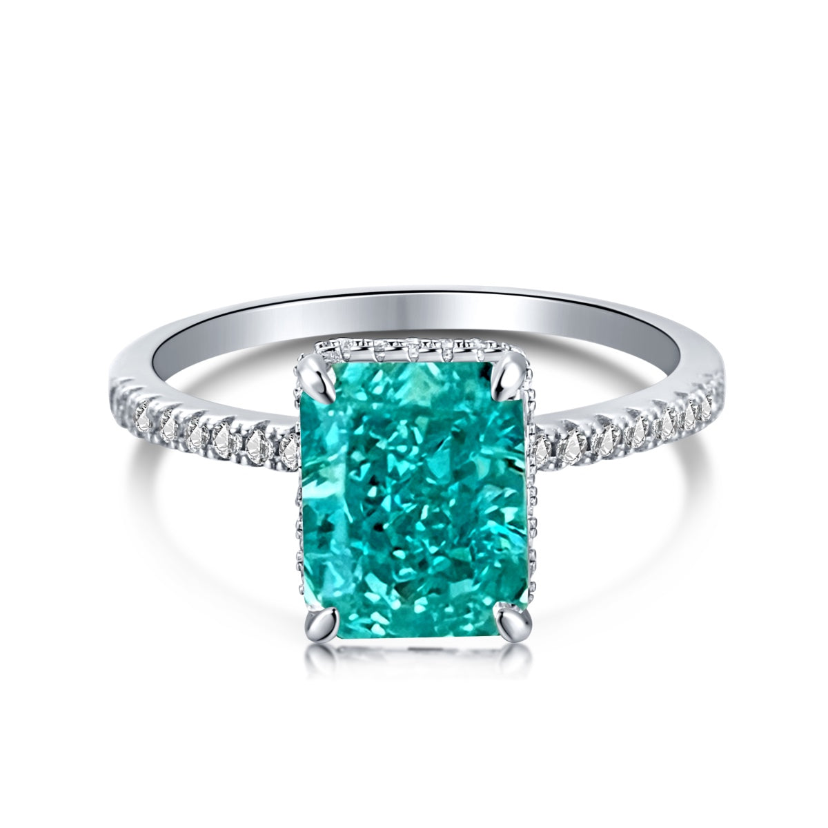 [RAFFINE]4.0 Carat Luxurious Engagement Ring
