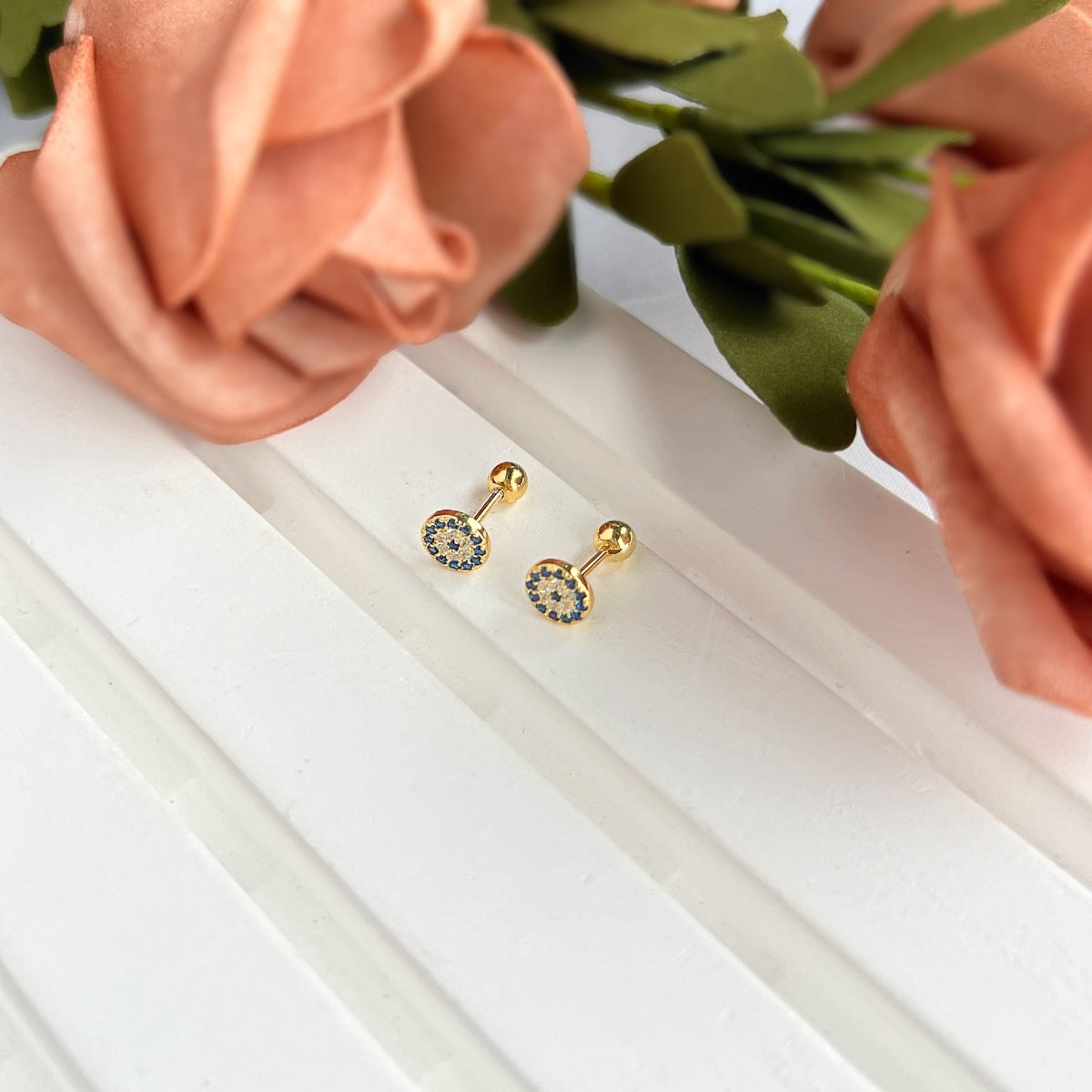 [RAFFINE]Pendientes de uña con forma de hueso de oreja de ojo de diablo