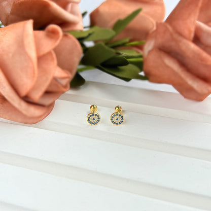 [RAFFINE]Pendientes de uña con forma de hueso de oreja de ojo de diablo