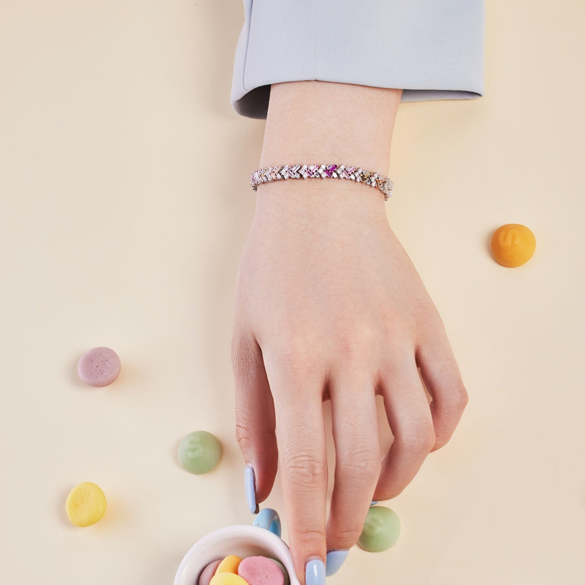 [RAFFINE] Pulsera única y deslumbrante de múltiples formas para uso diario