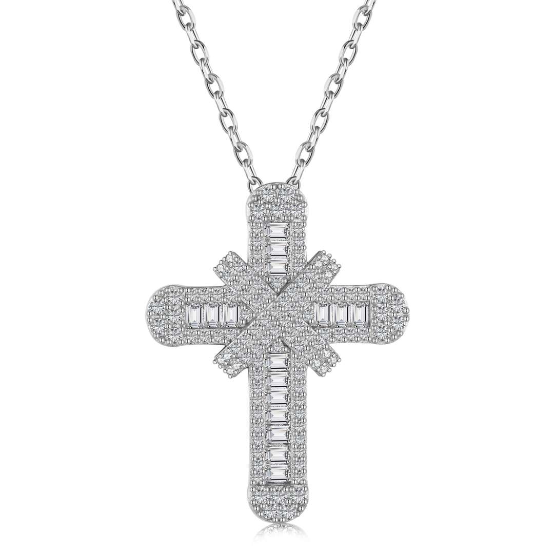 [RAFFINE]Collar de gypsophila con diamantes