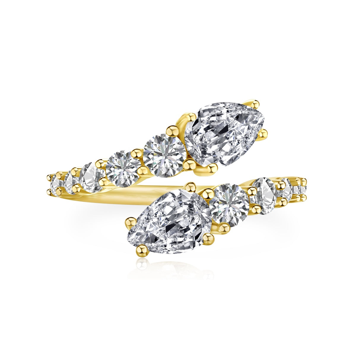 [RAFFINE]Delicate Lively Snake Shape Daily Ring
