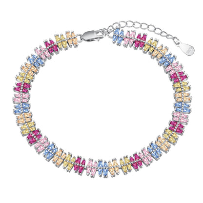 [RAFFINE]Sparkling Exquisite Multi Cut Party Bracelet