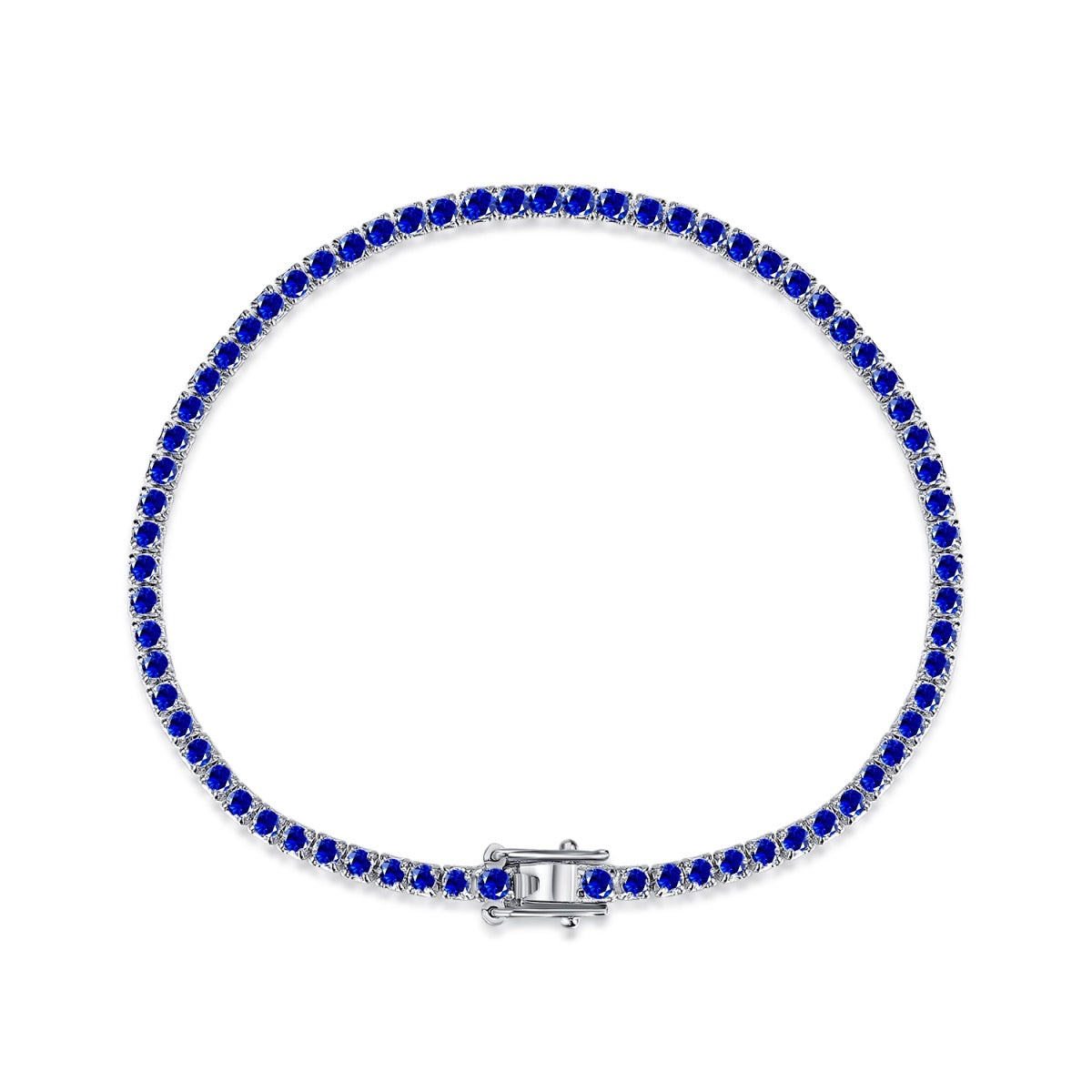 [RAFFINE] Pulsera diaria deslumbrante con corte redondo colorido