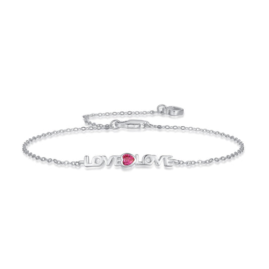 [RAFFINE]Romantic Heart Shape Lover Bracelet