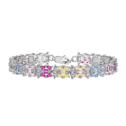 [RAFFINE]Delicate Colorful Multi Cut Party Bracelet
