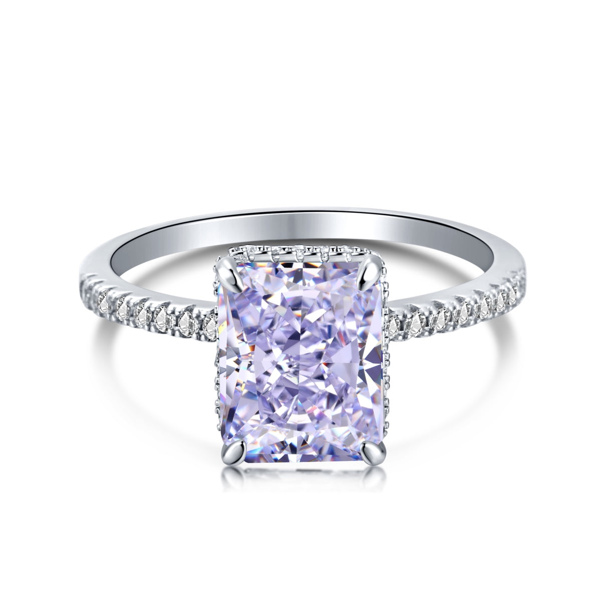 [RAFFINE]4.0 Carat Luxurious Engagement Ring