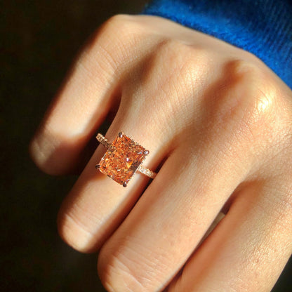 [RAFFINE]4.0 Carat Luxurious Engagement Ring