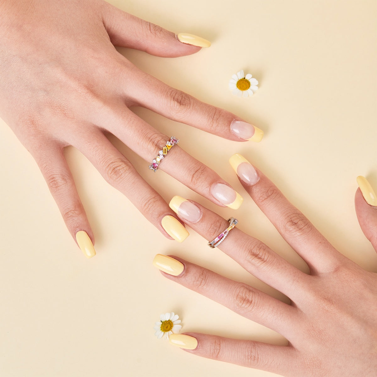 [RAFFINE]Energetic Elegant Radiant Cut Party Ring