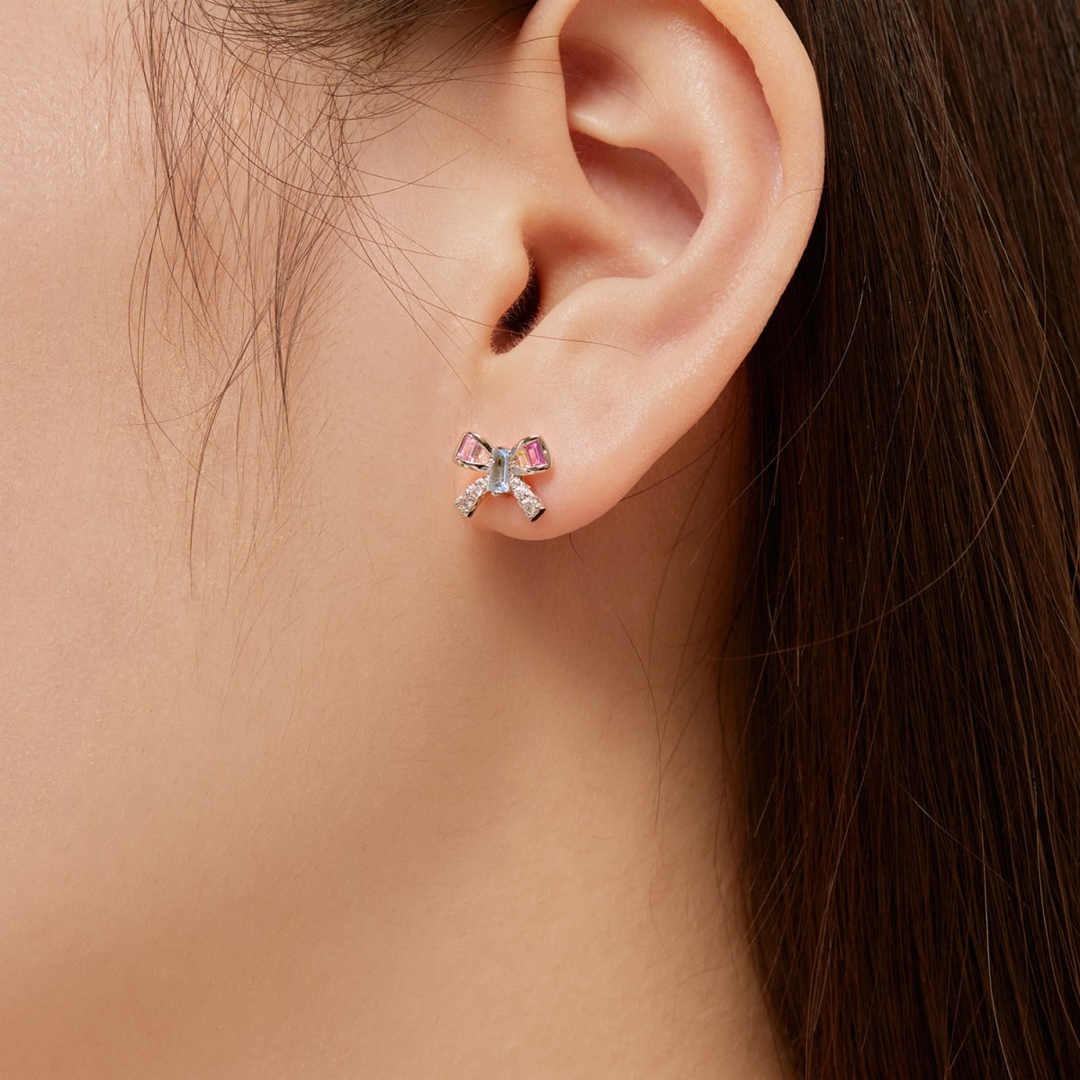 [RAFFINE]Ornate Butterfly Shape Daily Earrings