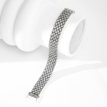 [RAFFINE]Ornate Elegant Round Cut Party Bracelet