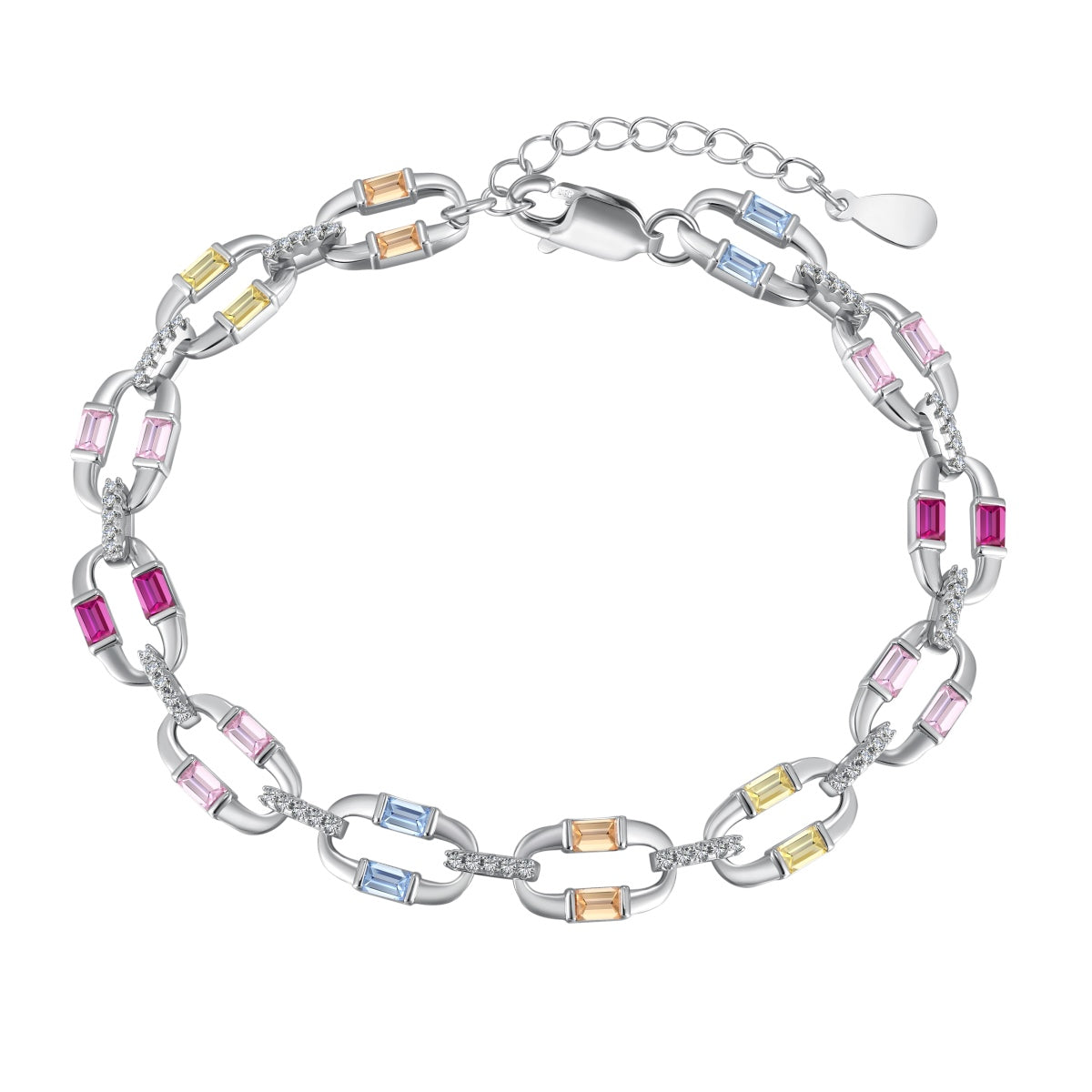 [RAFFINE]Dazzling Colorful Daily Bracelet