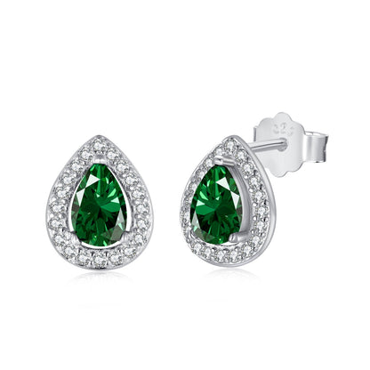 [RAFFINE]Pendientes lujosos con forma de gota de agua