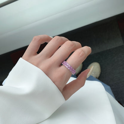 [RAFFINE]Sparkling Full Heart Ring