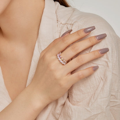 [RAFFINE]Gorgeous Radiant Cut Daily Ring