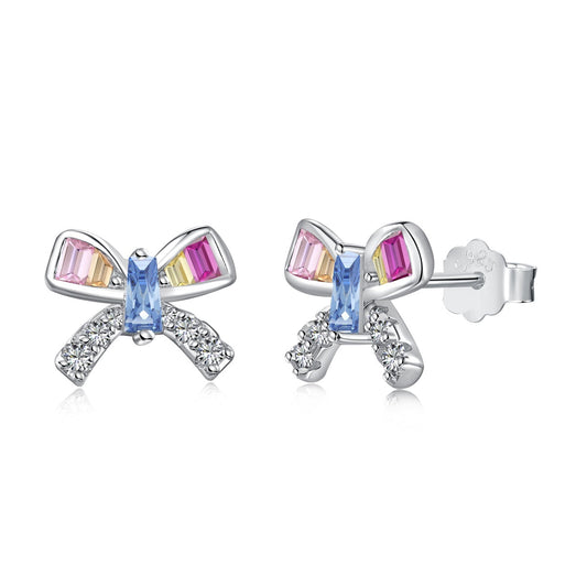 [RAFFINE]Pendientes diarios con forma de mariposa adornada