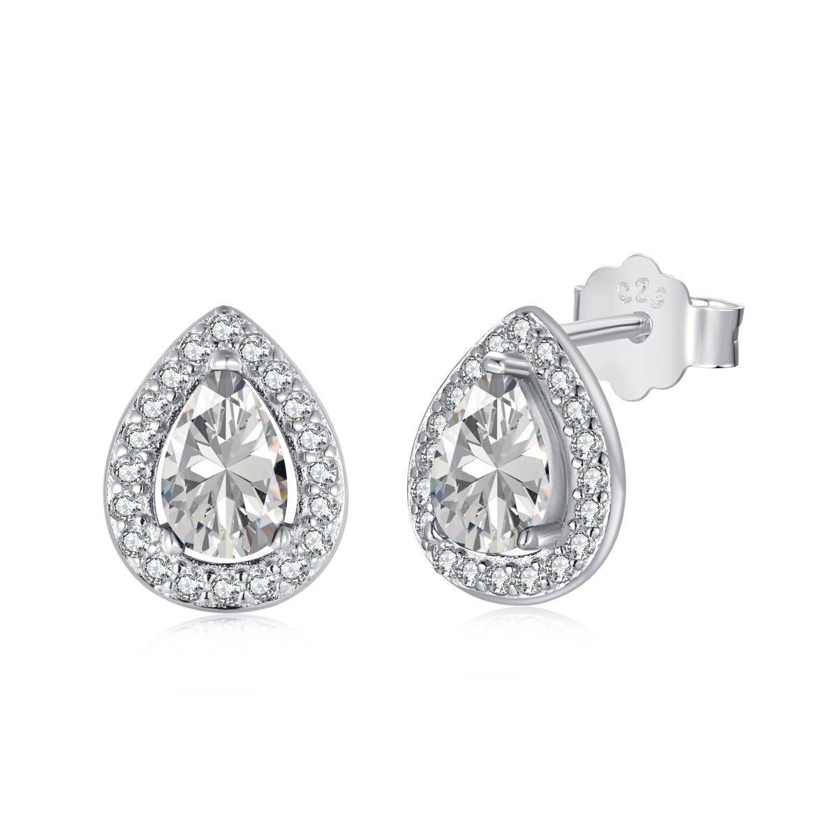 [RAFFINE]Pendientes lujosos con forma de gota de agua