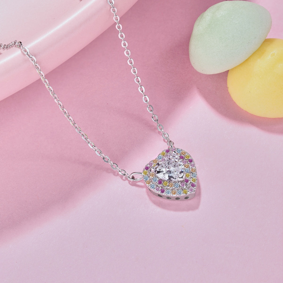 [RAFFINE]Exquisite Heart Shape Necklace