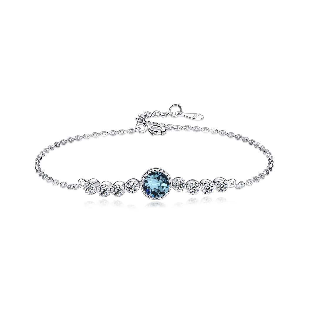 [RAFFINE]Luxurious Heart Of The Ocean Bracelet