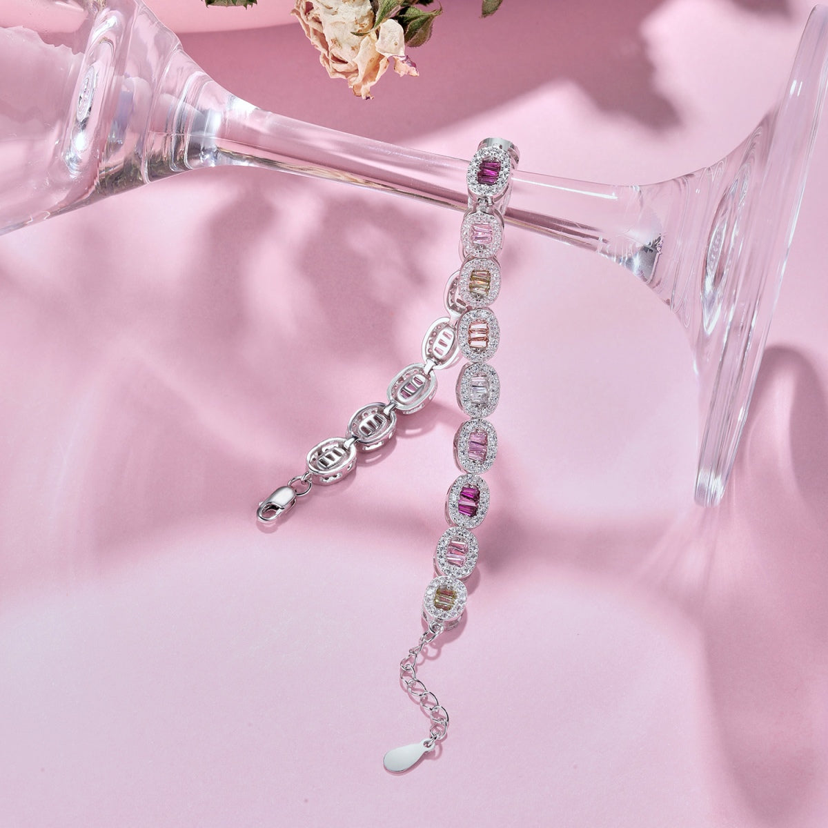 [RAFFINE]Exquisite Ornate Emerald Cut Daily Bracelet