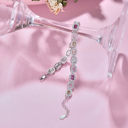[RAFFINE]Exquisite Ornate Emerald Cut Daily Bracelet