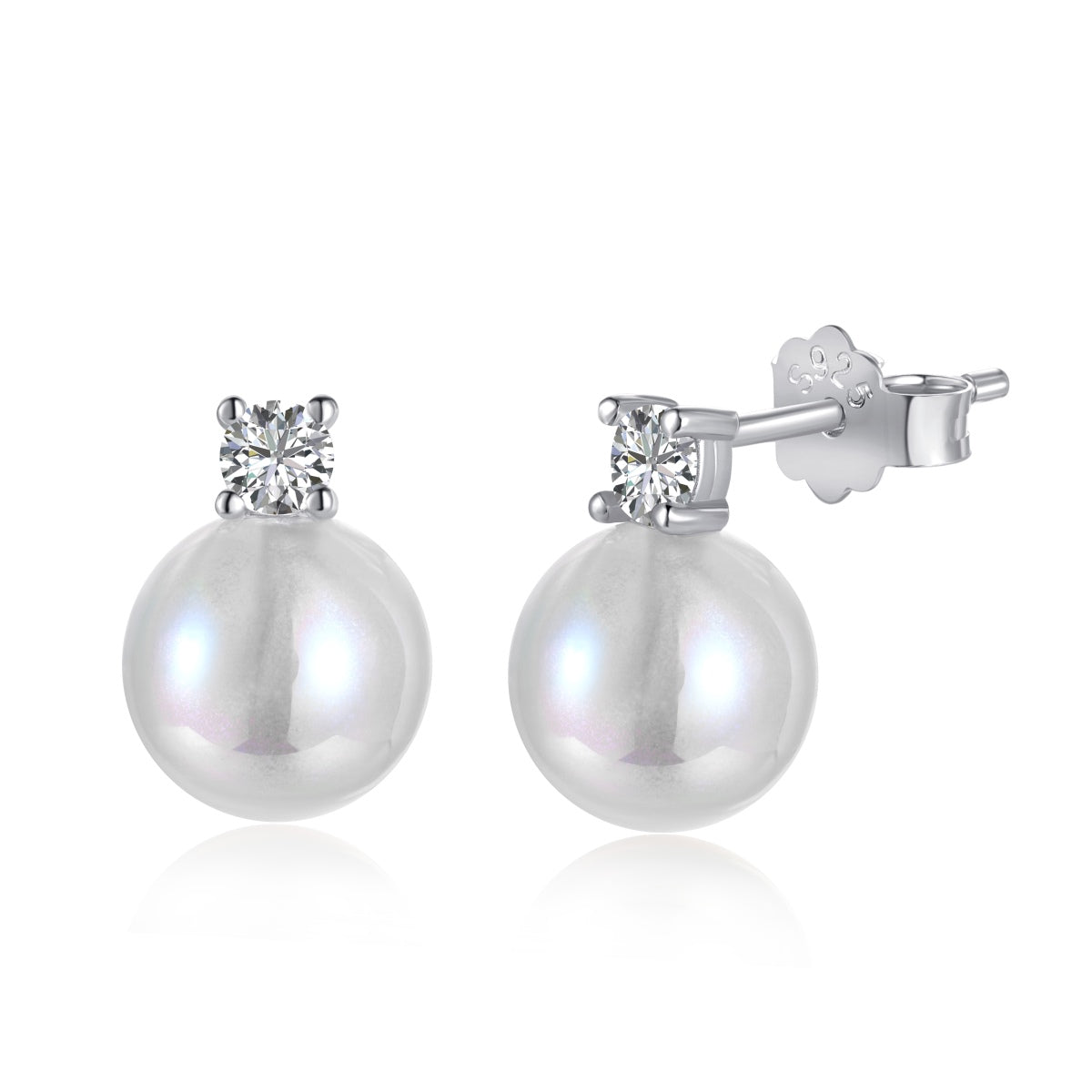 [RAFFINE]Pendientes de perlas de sirena sinfónica