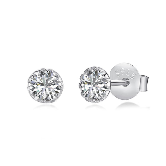 [RAFFINE]Pendientes redondos de colores brillantes