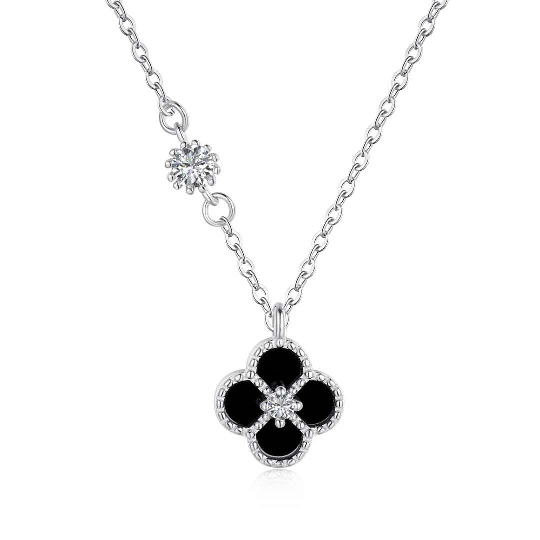 [RAFFINE]Collar delicado con forma de flor
