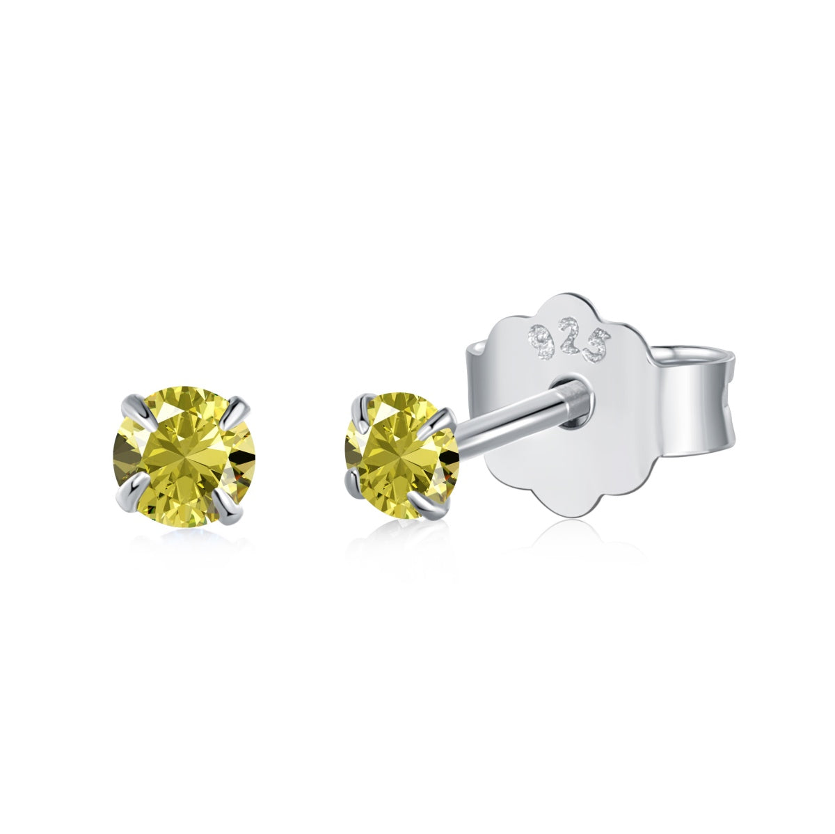 [RAFFINE]Pendientes solitarios delicados