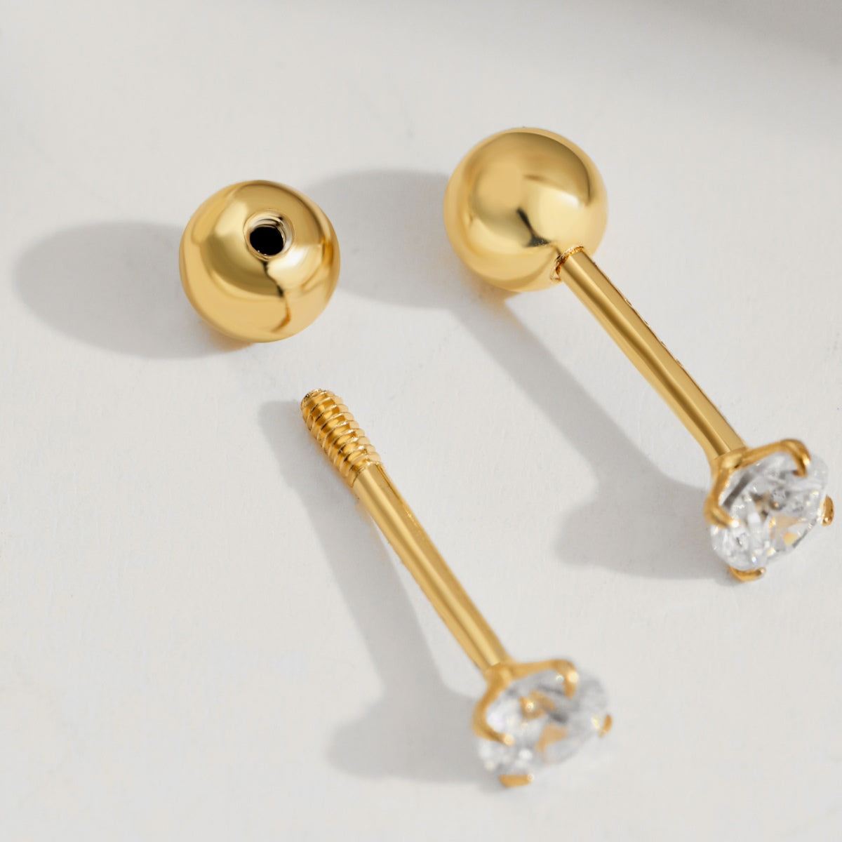 [RAFFINE]Pendientes únicos con forma de U en forma de oreja