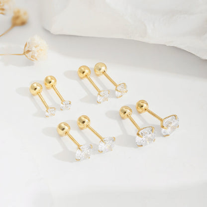 [RAFFINE]Pendientes únicos con forma de U en forma de oreja