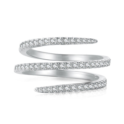 [RAFFINE]Unique Vibrant Entangle Daily Ring
