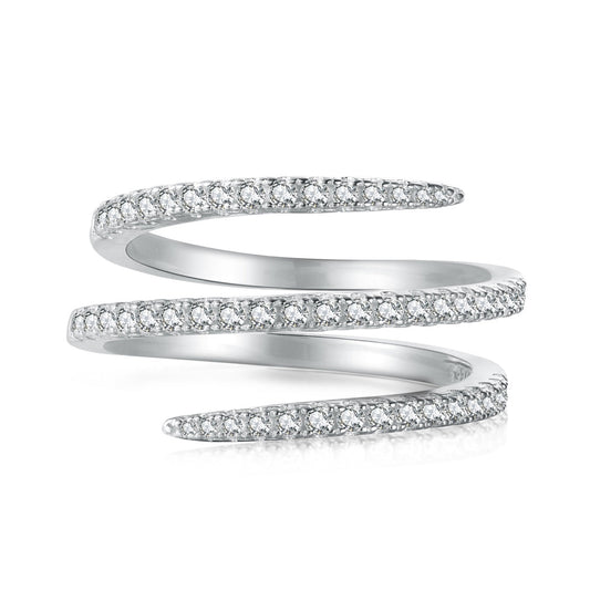 [RAFFINE]Unique Vibrant Entangle Daily Ring