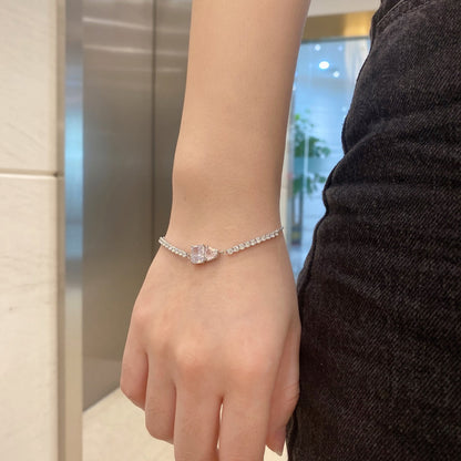 [RAFFINE]Dazzling Unique Multi Shape Lover Bracelet