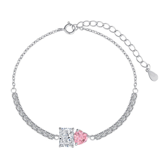 [RAFFINE]Dazzling Unique Multi Shape Lover Bracelet