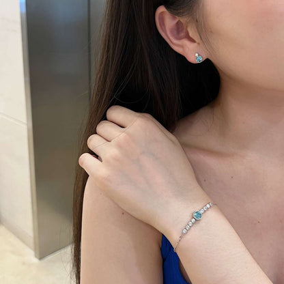 [RAFFINE]Luxurious Heart Of The Ocean Bracelet