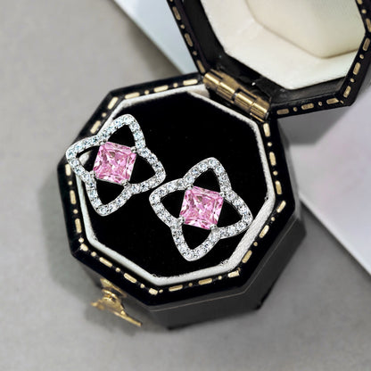 [RAFFINE] Elegantes pendientes de diario con corte princesa y forma de estrella