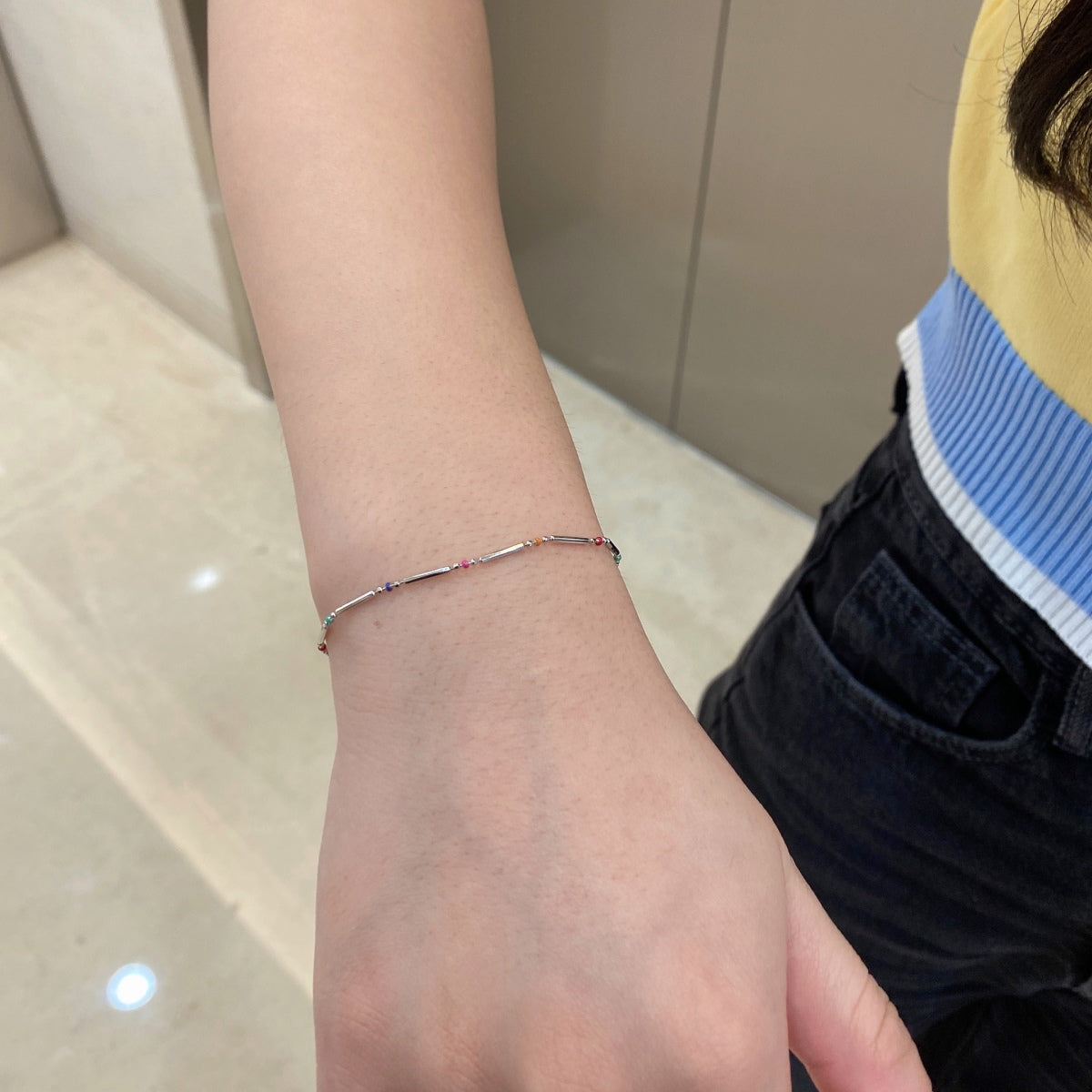 [RAFFINE]Pulsera diaria única y colorida