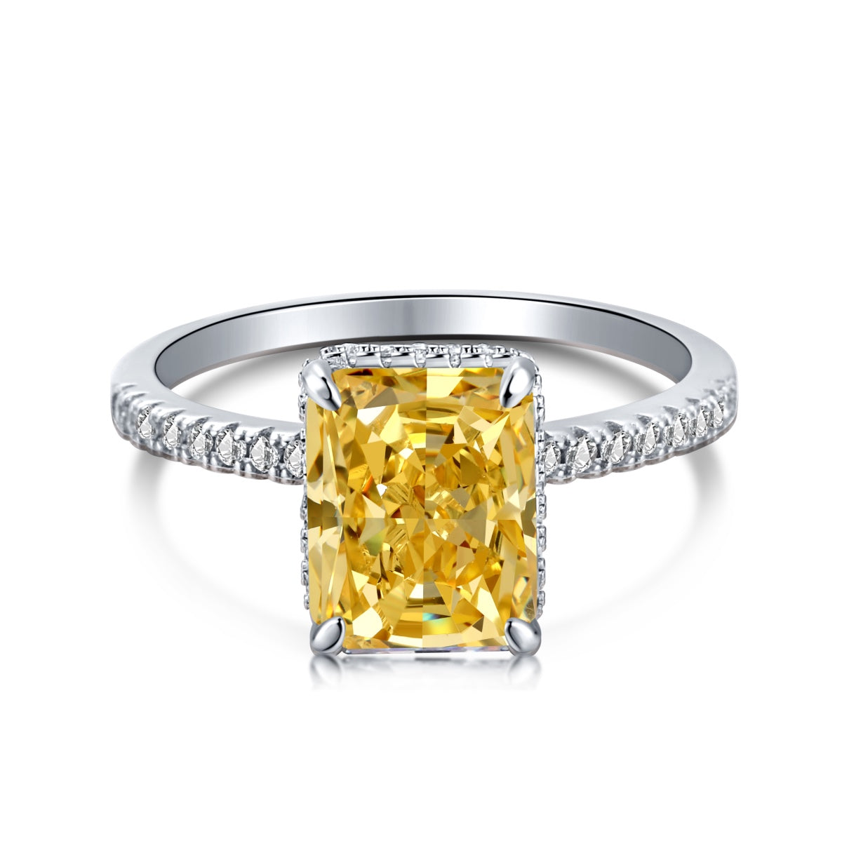 [RAFFINE]4.0 Carat Luxurious Engagement Ring