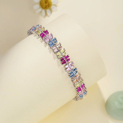 [RAFFINE]Sparkling Exquisite Multi Cut Party Bracelet