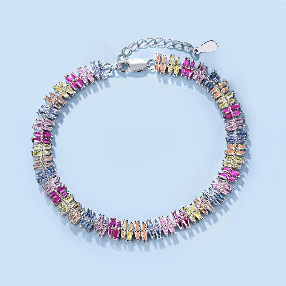 [RAFFINE]Sparkling Exquisite Multi Cut Party Bracelet