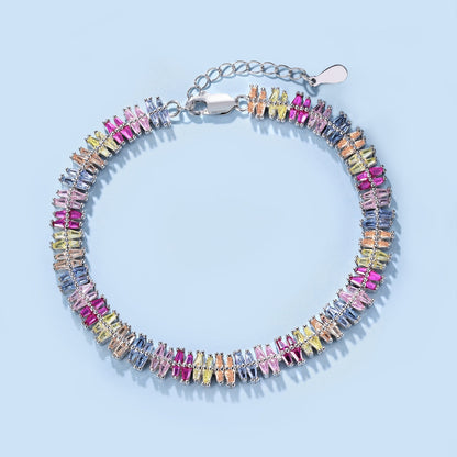[RAFFINE]Sparkling Exquisite Multi Cut Party Bracelet