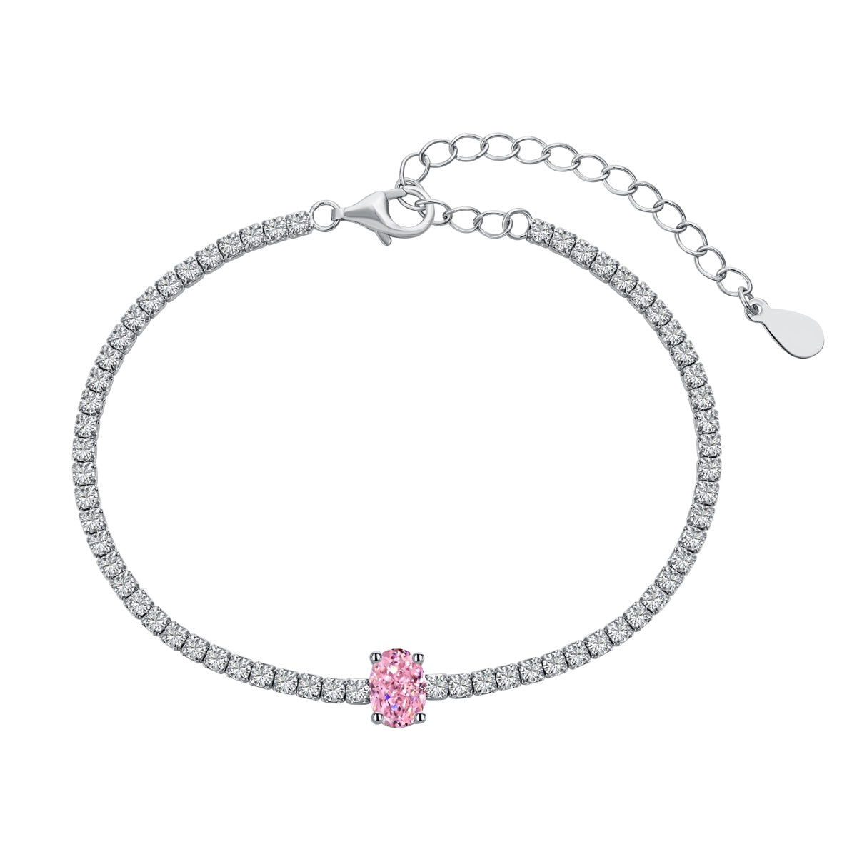 [RAFFINE]Pulsera diaria de corte ovalado exquisito de 0,75 quilates