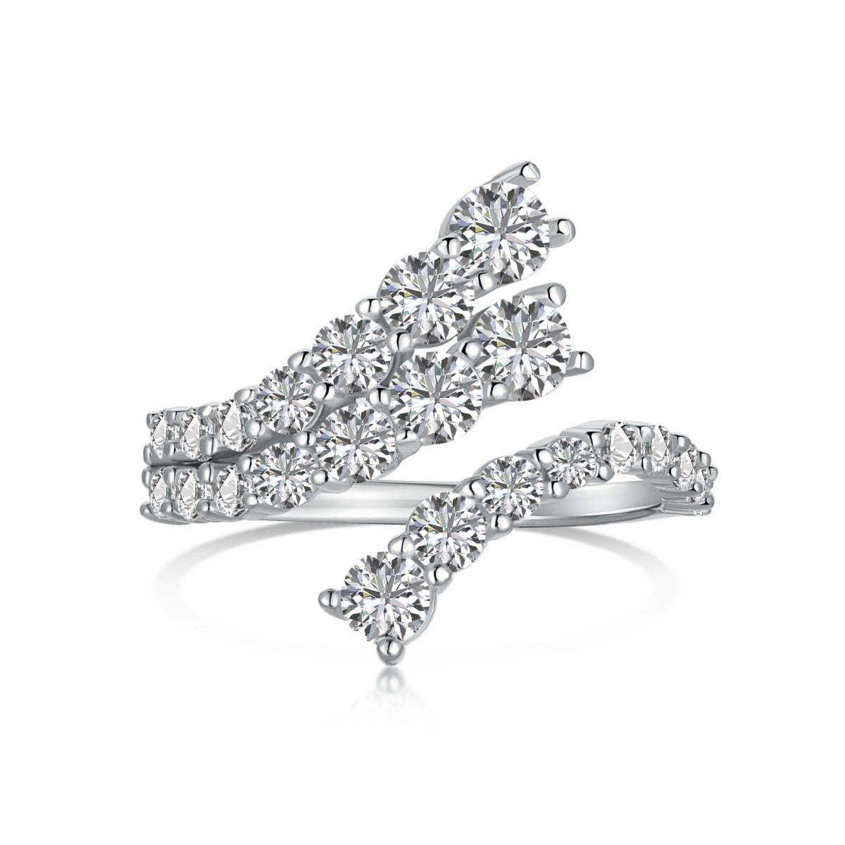 [RAFFINE]Unique Vivid Snake Shape Daily Ring