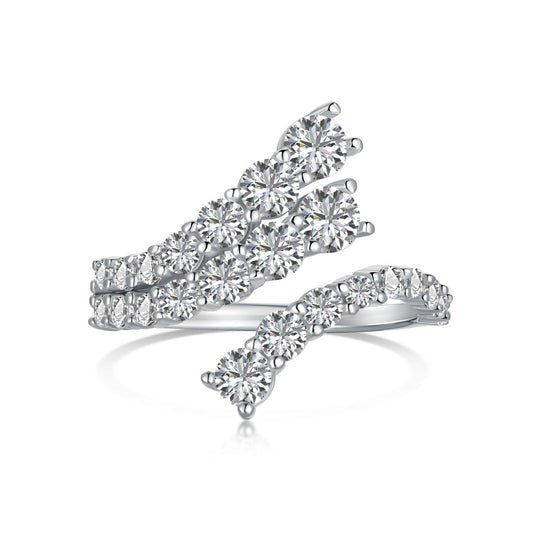 [RAFFINE]Unique Vivid Snake Shape Daily Ring