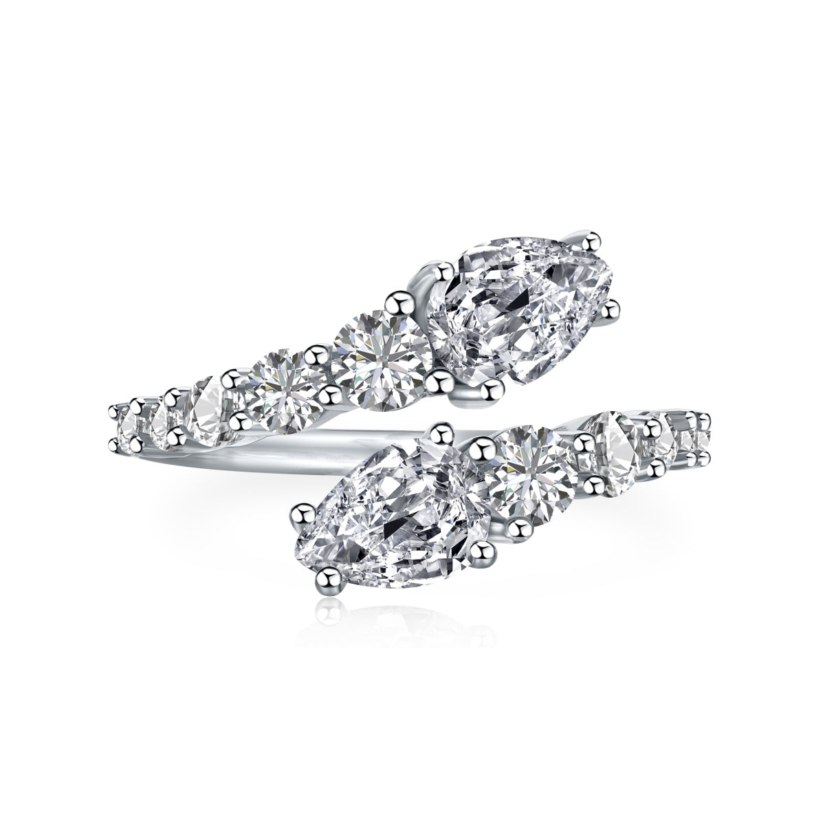[RAFFINE]Delicate Lively Snake Shape Daily Ring