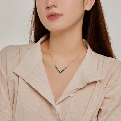[RAFFINE]Ornate Round Cut Necklace