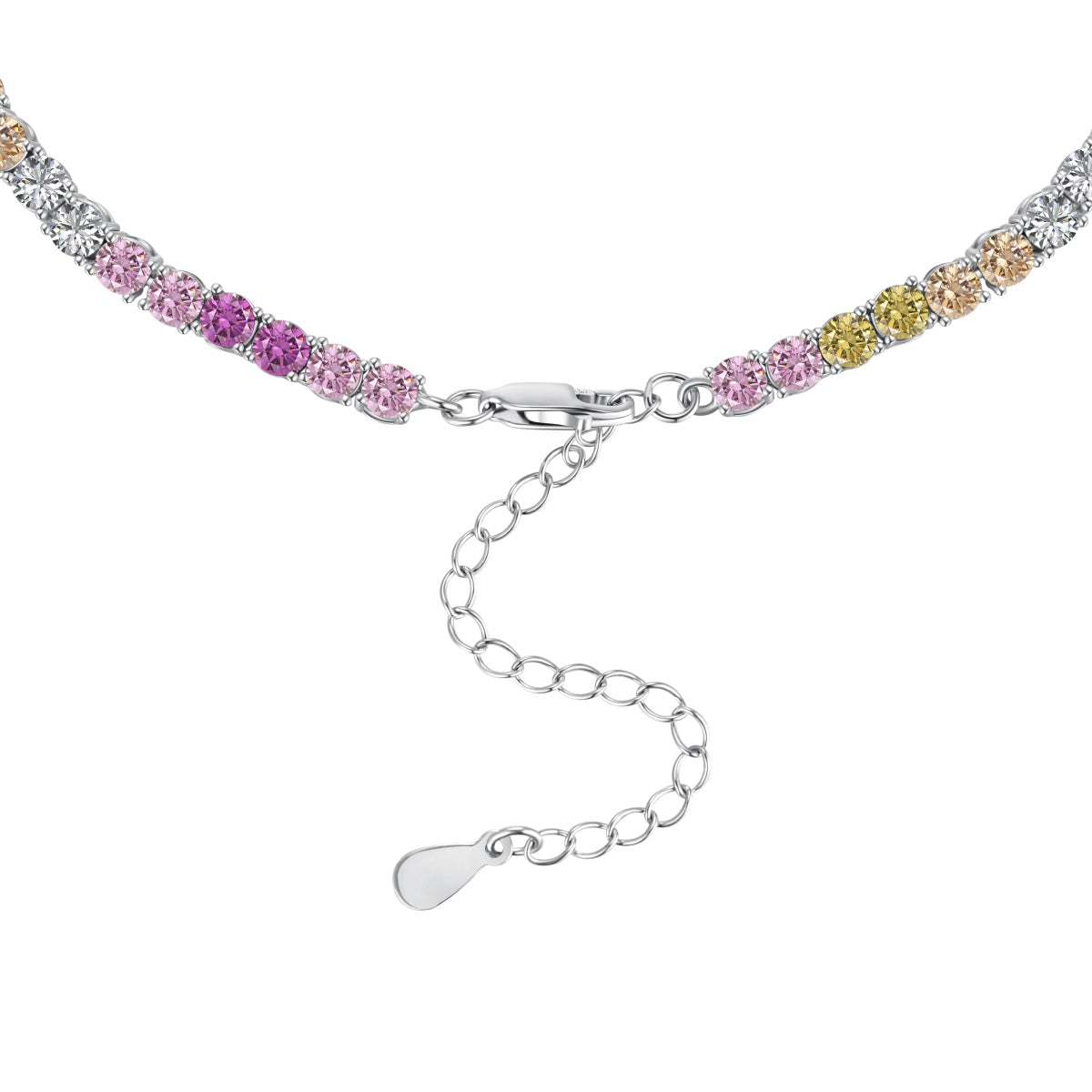 [Raffine] Zarte bunte Tenniskette