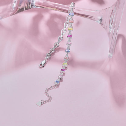 [RAFFINE]Pulsera diaria con forma de gota de agua radiante