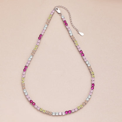 [Raffine] Zarte bunte Tenniskette